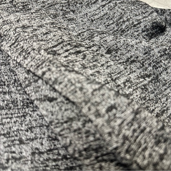 HiLo Long Sleeve Knot Detail Grey Marled Top L - Picture 5 of 7